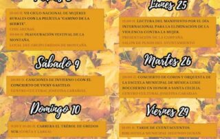 Programación noviembre 2024 4 Web del Ayuntamiento de Arenas de San Pedro