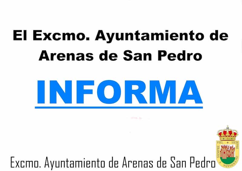 Informa Web del Ayuntamiento de Arenas de San Pedro