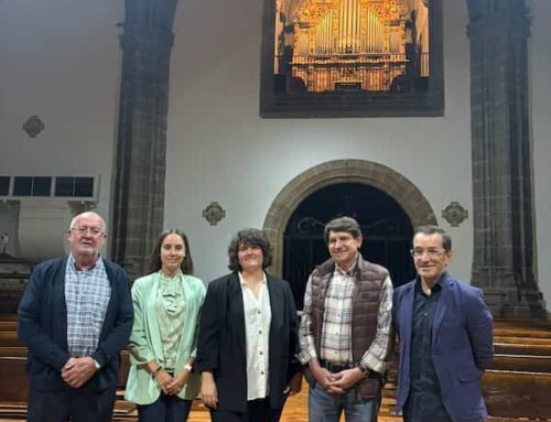 La organista Celia Miranda Miranda clausuró el VI Ciclo de Órgano Provincia de Ávila en Arenas de San Pedro