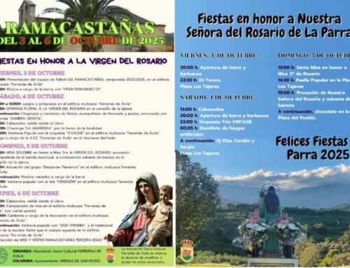 Fiestas en honor a Nuestra Señora del Rosario de Ramacastañas y La Parra