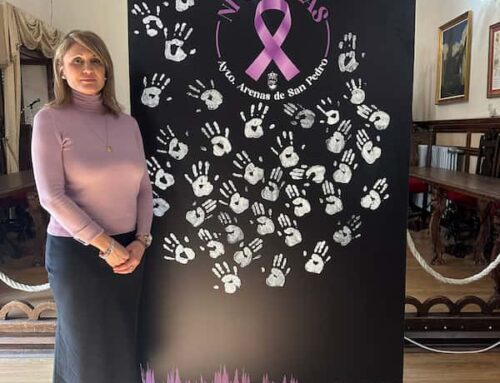 “NI UNA MÁS”, lema del acto institucional celebrado en Arenas de San Pedro con motivo del 25N, Día Internacional de la Eliminación de la Violencia contra las Mujeres