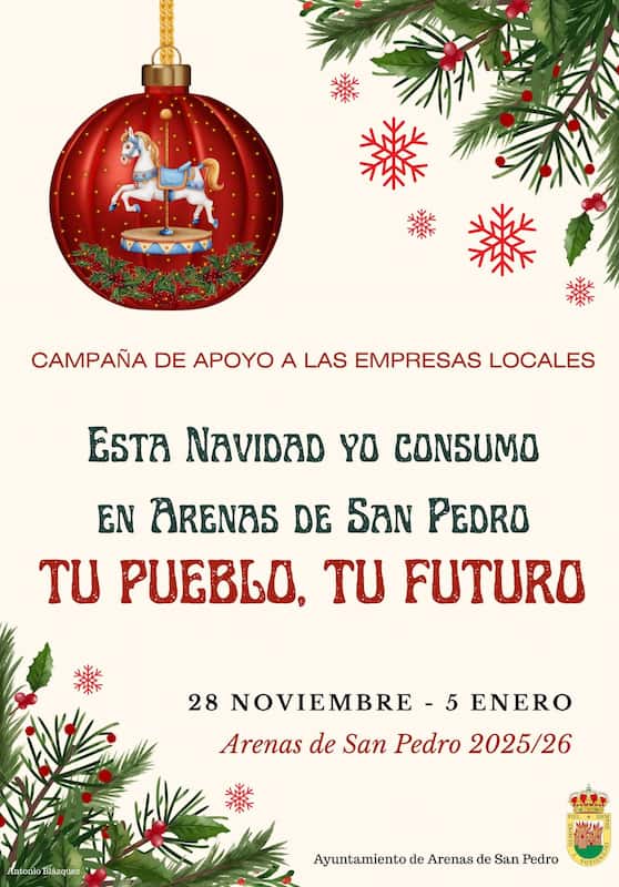 Campaña de Navidad Campana de Navidad Web del Ayuntamiento de Arenas de San Pedro