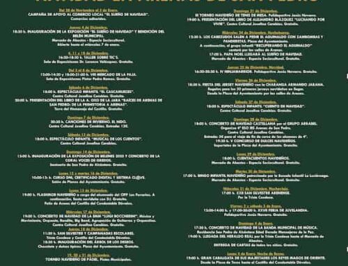 Arenas de San Pedro celebra la Navidad con una extensa programación cultural y de entretenimiento