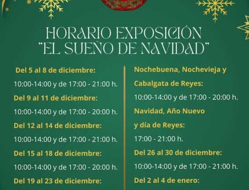 Horario de «El Sueño de Navidad» del 4 de diciembre al 6 de enero