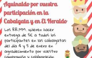 Vale regalo Navidad Reyes Magos Infantil Rojo 1 Web del Ayuntamiento de Arenas de San Pedro