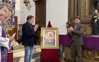 El alcalde de Arenas de San Pedro descubrió el cartel de la Semana Santa 2023 2 Web del Ayuntamiento de Arenas de San Pedro