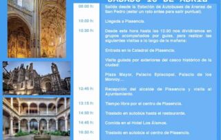 VIII EXCURSIÓN CULTURAL A PLASENCIA EL PRÓXIMO 18 DE ABRIL 6 Web del Ayuntamiento de Arenas de San Pedro