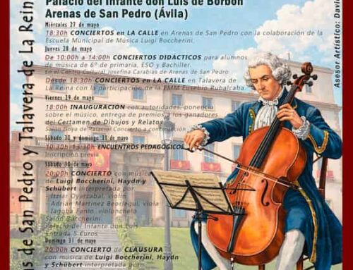 Arenas celebrará el XIX Festival Luigi Boccherini del 27 al 31 de mayo
