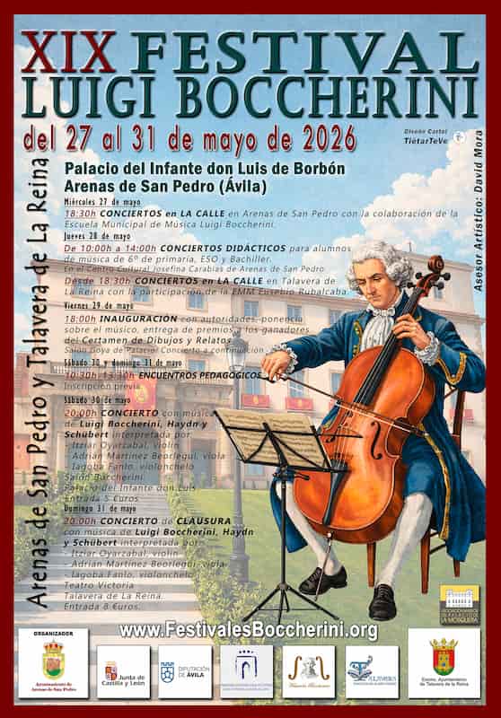 2026 05 27 Cartel XIX FLB Arenas Web del Ayuntamiento de Arenas de San Pedro