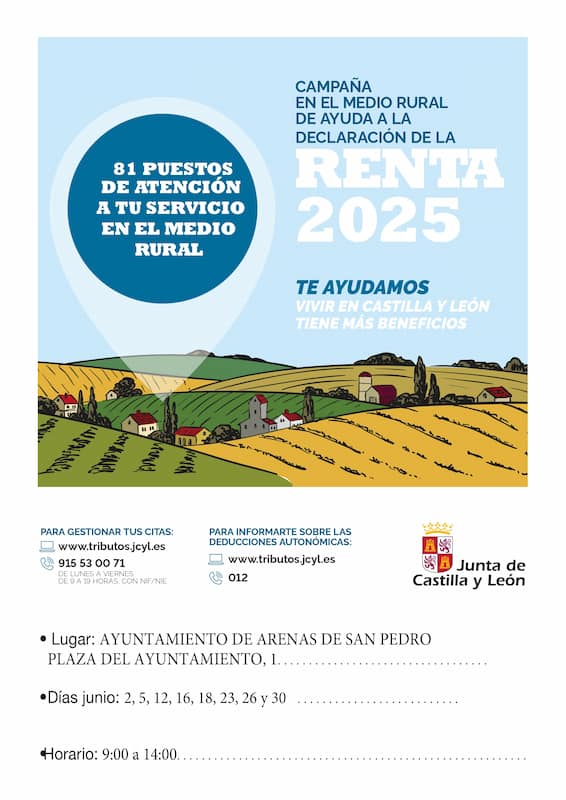 Declaracion de la Renta 2025 1 Web del Ayuntamiento de Arenas de San Pedro