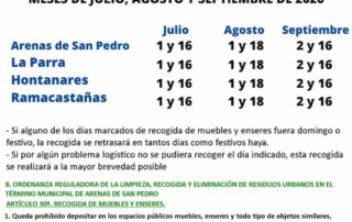 3. Trimestre Web del Ayuntamiento de Arenas de San Pedro