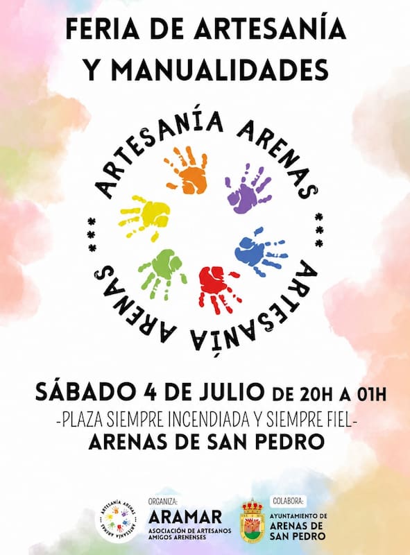Feria de Manualidades y Artesanía 5 WhatsApp Image 2026 06 22 at 17.26.08 Web del Ayuntamiento de Arenas de San Pedro