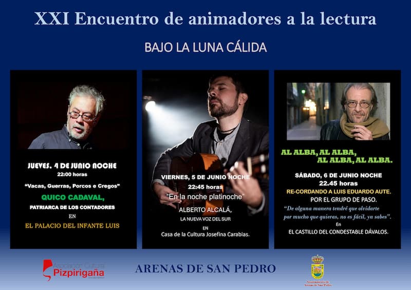 XXI Encuentro de animadores a la lectura.jpg Web del Ayuntamiento de Arenas de San Pedro