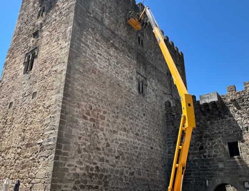 Continúan las obras en la Torre del Homenaje del Condestable Dávalos por un importe de 35.000€