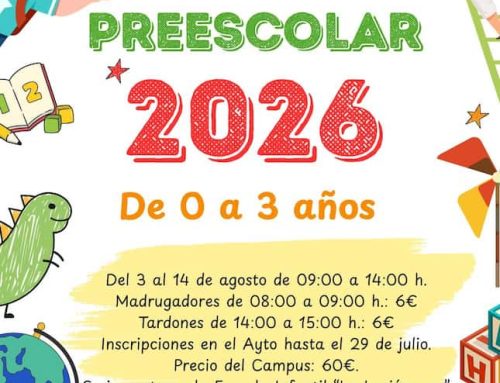 Vuelve el Campus de Preescolar a la Escuela Infantil La Luciérnaga