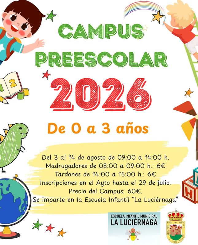 Campus Preescolar Web del Ayuntamiento de Arenas de San Pedro