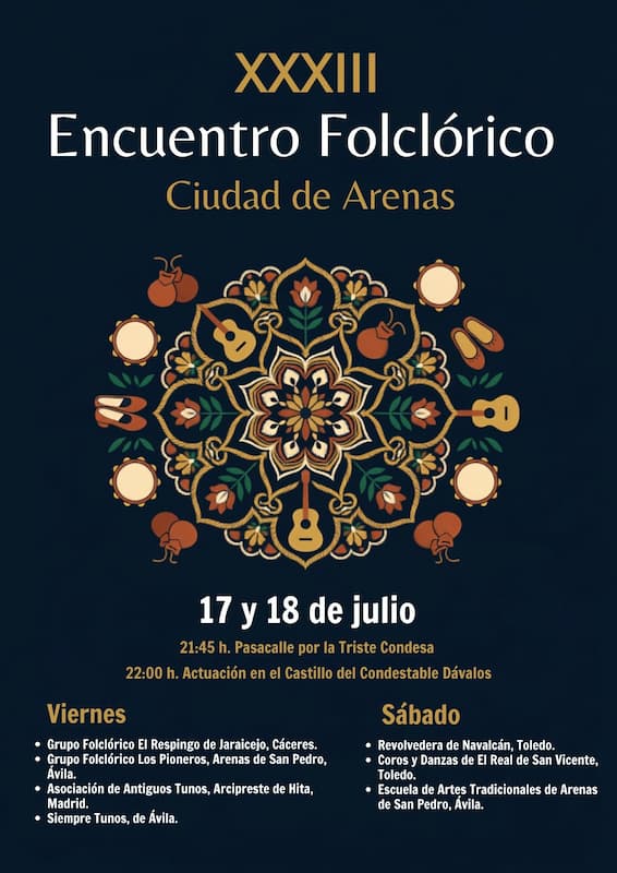 Cartel 3 Web del Ayuntamiento de Arenas de San Pedro