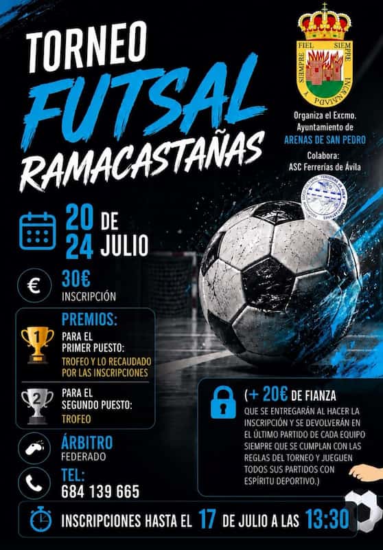 Cartel Web del Ayuntamiento de Arenas de San Pedro