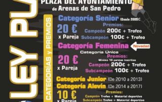 Voley Playa Arenas de San Pedro 2026 2 Web del Ayuntamiento de Arenas de San Pedro