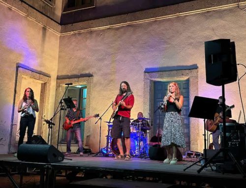 Ensemble Anxamás volvió a llenar de música los jardines del Palacio del Infante don Luis