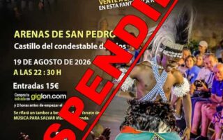 Suspendida la gran "Noche Africana" 4 Web del Ayuntamiento de Arenas de San Pedro