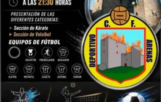 Gala de presentación y entrega de premios del Deportivo Arenas C.F. 2026 3 Web del Ayuntamiento de Arenas de San Pedro