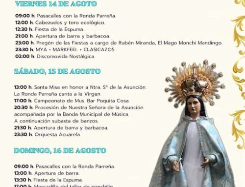 Fiestas Patronales en honor a Nuestra Señora de la Asunción de La Parra