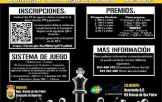III Torneo de Ajedrez de verano 4 Web del Ayuntamiento de Arenas de San Pedro