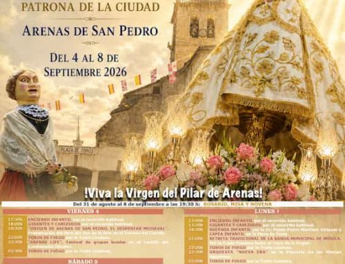 Arenas celebra sus fiestas en honor a Nuestra Señora del Pilar, Patrona de la Ciudad, del 4 al 8 de Septiembre