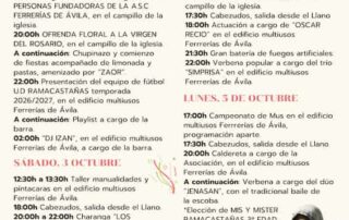 Eventos 2 Web del Ayuntamiento de Arenas de San Pedro